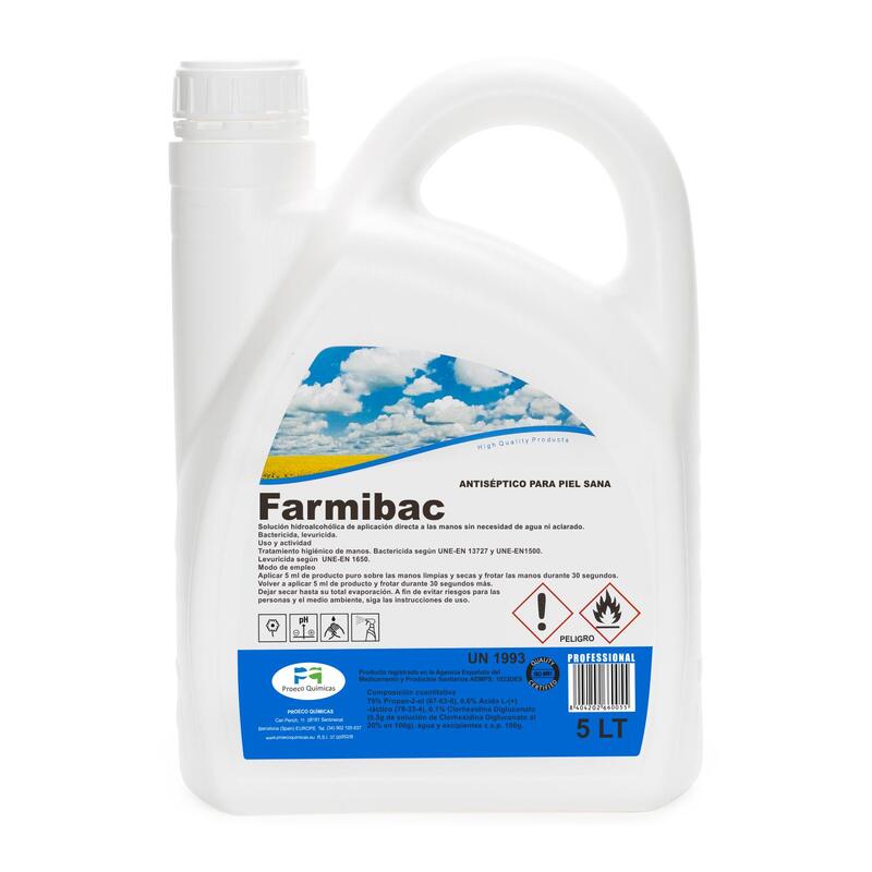 Farmibac - Desinfetante líquido para mãos